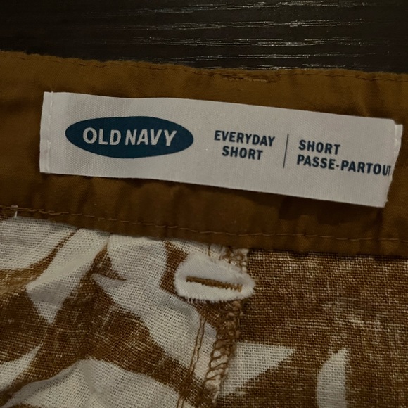 Tropical shorts dark mustard colour - Picture 5 of 5